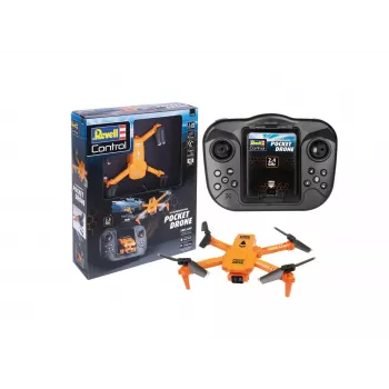 RC kvadrokoptéra REVELL Pocket Drone 23810 — 2,4 GHz, 4-kanálové diaľkové ovládanie
