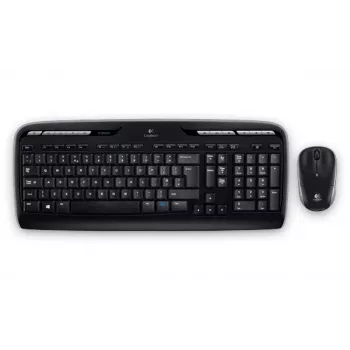 Logitech MK330 bezdrôtová klávesnica US čierna