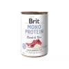 Mokré krmivo Brit MONO PROTEIN jahňacie s ryžou 400 g – konzerva, pre dospelé psy, jednodruhová bielkovina, bez konzervačných látok