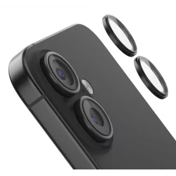 Ochrana kamery z tvrdeného skla Belkin OVA181HQBK pre iPhone 16 / 16 Plus, balenie 2 ks