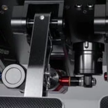Hydraulický brzdový systém Simagic P1000i Inverted S443 — hydraulická sim-racingová brzdová jednotka