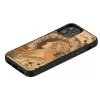 Puzdro na telefón Man and Wood pre iPhone 12 mini — séria Zodiac, čierna
