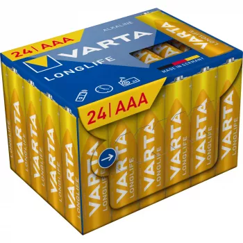 Longlife batéria LR03 box, AAA (Micro) (24 ks)