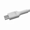 Kábel USB-C-USB-C PowerStream 100W pletený 1,2m biely