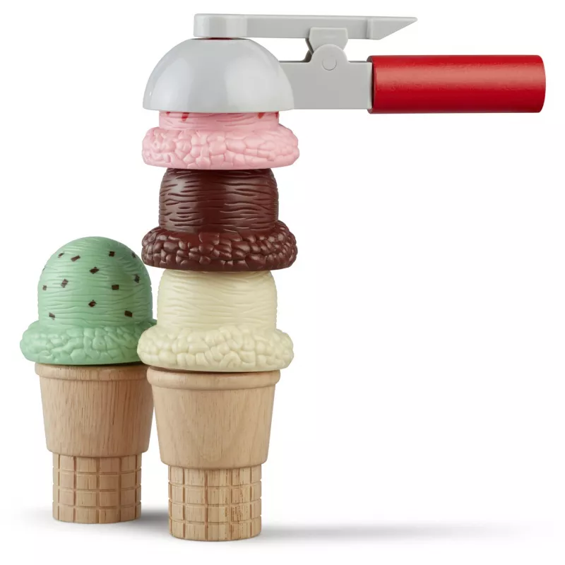Melissa & Doug Scoop & Stack sada zmrzliny hracia kuchyňa