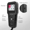 Qoltec 52489 digitálny tester a analyzátor batérií 3-in-1 s LCD a viacjazyčný 6V | 12V | 24V | 30Ah-200Ah