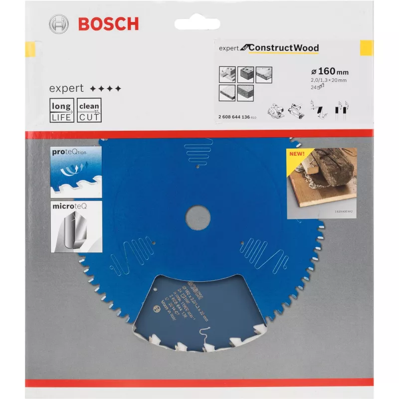 Kotúčový pílový list Bosch 2 608 644 136 16 cm vŕtanie 2 cm