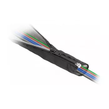 DeLOCK EMI tienená pletená hadica 1 m x 25 mm čierna