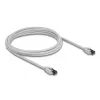 Sieťový kábel DeLOCK 80561 RJ-45 Cat8.1 3 m sivý