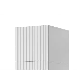 Šatníková skriňa Cama Meble PAFOS 1D BASE 45×55,5×45 cm, 1 dvere, biela matná