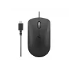 Káblová optická myš Lenovo GY51D20875 USB Type-C, obojručná, 2400 DPI, 4 tlačidlá, čierna