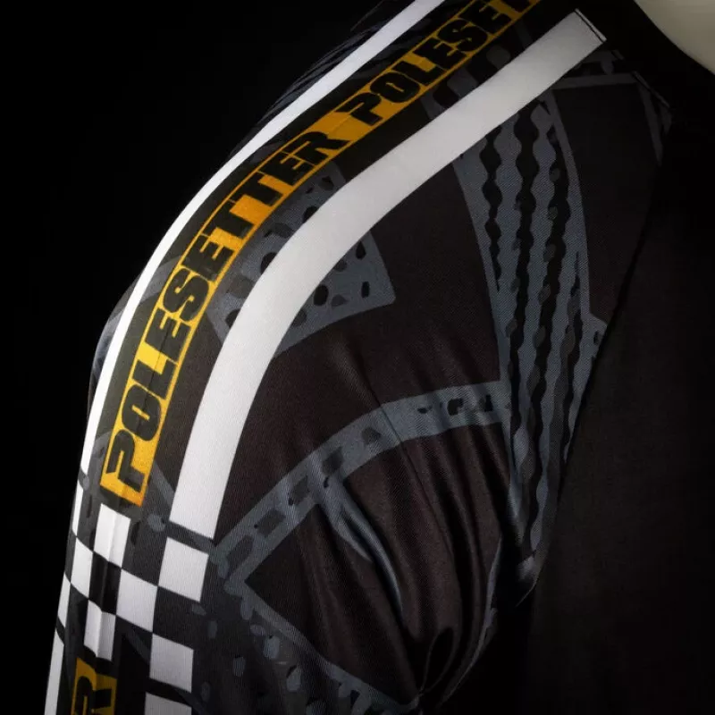 Polesetter ONE Simracing dres žltá - M