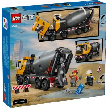 LEGO CITY 60478 Miešačka na cement