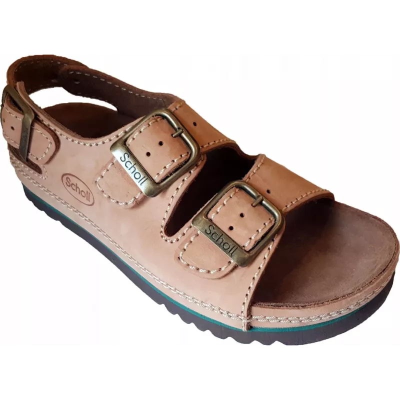 Pohodlné Scholl AIR BAG BACK STRAP BRONZE sandále 39