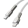 Kábel Baseus Cafule 2m Lightning na USB C rýchle nabíjanie prenos dát
