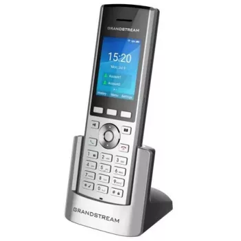IP telefón Grandstream Networks WP820 čierna strieborná