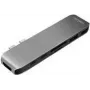 LOGILINK UA0302 LOGILINK- hub multifunkčný USB-C 7-in-1 s PD, hliník, 100W