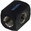 Alphacool HF Anschlussterminal TEE T-kus okrúhly G1/4 - Deep Black (17030)