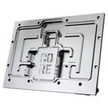 Alphacool Core RX 9070 XT Taichi Vodný blok GPU s backplate, Priehľadný/Chróm