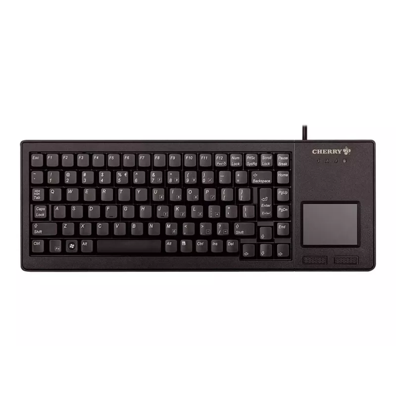 CHERRY XS Touchpad klávesnica univerzálna USB QWERTY US anglická čierna