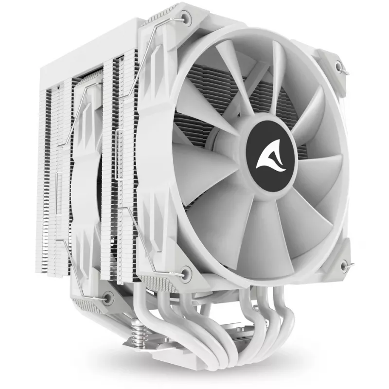 Sharkoon A60 RGB White vzduchový chladič