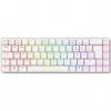 Sharkoon PureWriter W65 bezdrôtová klávesnica, QWERTZ nemecká, biela, Kailh Choc V2 Red