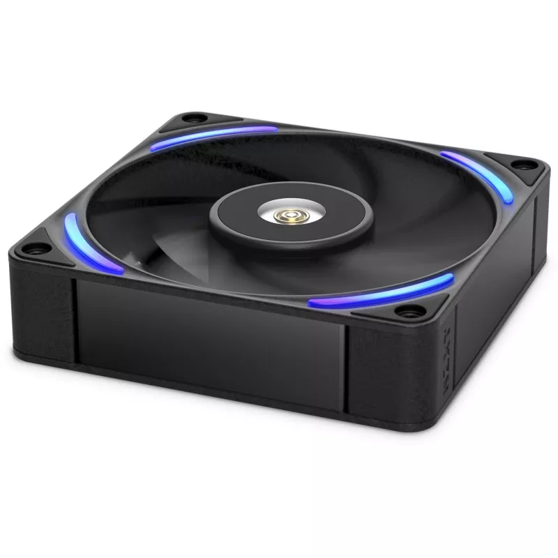 NZXT F120X 120 mm skriňový ventilátor - čierny