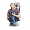 Detský nosič batoh Deuter Kid Comfort Pro, modrý, polyamid, max. 22 kg, slnečná clona, bočné vrecko