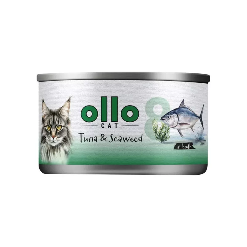 Ollo tuniak s morskou riasou vo vývare č. 8 70 g