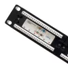 Patch panel RACK 24 portov, Cat.6 UTP