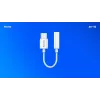USB Type 3.1 C (M) – Jack 3,5mm (F) audio adaptér biela SAVIO AK-52