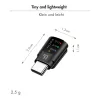 LogiLink USB-C DAC audio adaptér. USB-C/M na 3.5 Mm/F. čierny