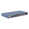 Hikvision DS-3E1326P-EI(B) Smart Managed PoE switch, 24x 10/100 PoE+, PoE rozpočet 370 W