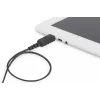 DIGITUS HDMI High Speed Connection Cable – HDMI kábel – HDMI samec na 19 pin mini HDMI Type C samec – 2,0m – dvojitá izolácia – čierna – geform