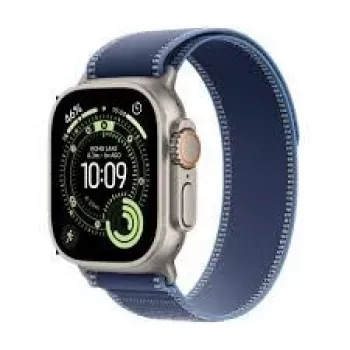 Smartwatch Apple Watch Ultra 3 GPS + Cellular 49 mm Natural Titanium s Blue Bright Trail Loop