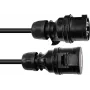 Predlžovací kábel PSSO 16A CEE 5x2,5 mm² 5 m čierny edícia