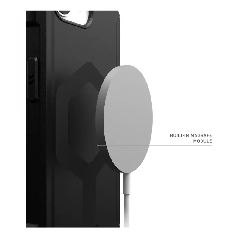 Urban Armor Gear 114496114040 Essential Armor MagSafe puzdro na telefón Apple iPhone 16e, čierne