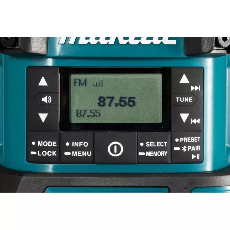Makita DMR056 Rádio prenosné analógové a digitálne čierna, modrá