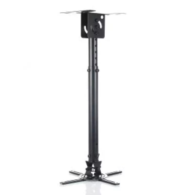 Stropný držiak 45-76 cm pre projektor P-107B 15 kg čierny