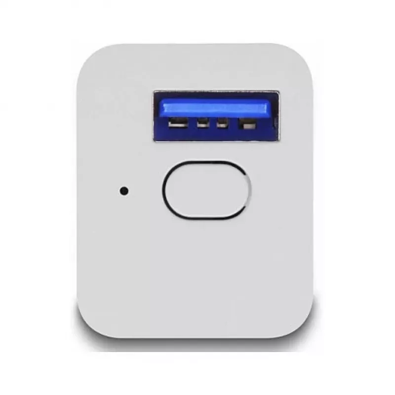 Smart zásuvka DELOCK 11832 — inteligentná Wi‑Fi vnútorná zásuvka, 2 A, 2400 MHz, biela