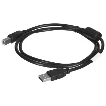 Lanberg CA-USBA-11CC-0010-BK USB kábel 1 m 2.0 USB B čierny