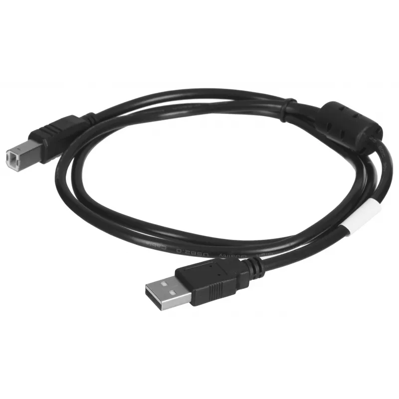 Lanberg CA-USBA-11CC-0010-BK USB kábel 1 m 2.0 USB B čierny