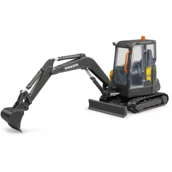 BRUDER modelové vozidlo — Volvo ECR40 kompaktný bager (hračka) od BRUDER, model 02465