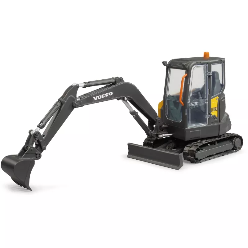 BRUDER modelové vozidlo — Volvo ECR40 kompaktný bager (hračka) od BRUDER, model 02465