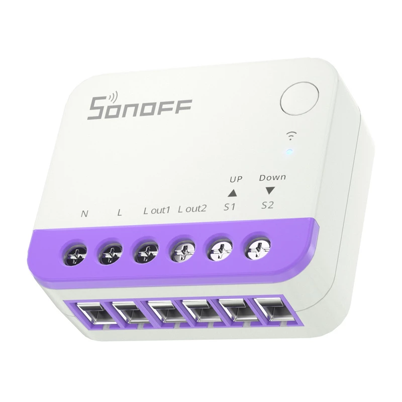 Mini WiFi Smart Switch Sonoff MINI-RBS — kompaktný dizajn, diaľkové ovládanie cez WLAN