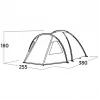 Kupolový stan Easy Camp Kinn 4
