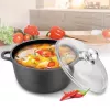 Maestro MR-4620C hrniec s pokrievkou 20 cm 2,1 l čierny