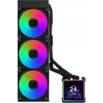 All-in-One kvapalinový chladič CPU Lian Li HydroShift II LCD-S 360mm s RGB a LCD displejom