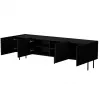 TV skrinka Cama LUCCA 4D 200x40x59 čierna