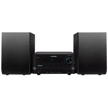 Home Audio mikrosystém BLAUPUNKT MS14BT — CD/MP3 prehrávač, Bluetooth, USB, FM RDS, 15 W RMS, čierny